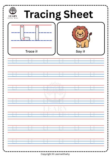 A-Z Letter Tracing Worksheets for Kindergarten (Printable, 2 Free ...